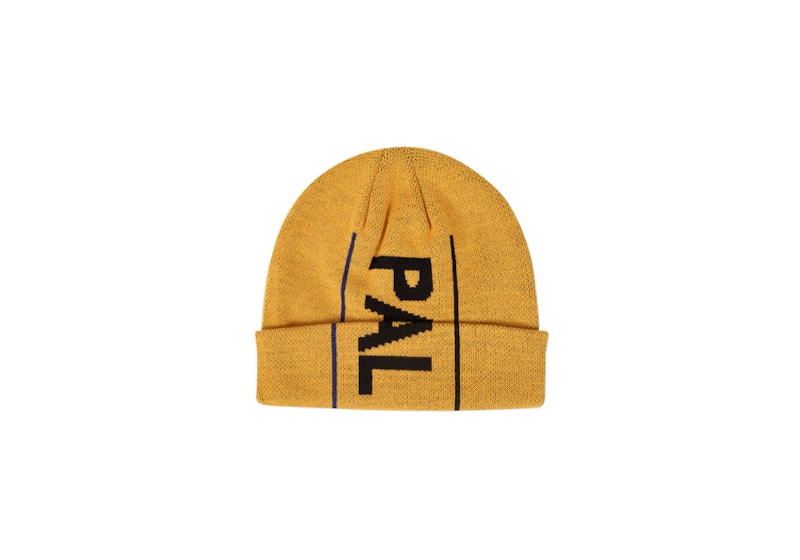 Palace One Up Beanie Yellow