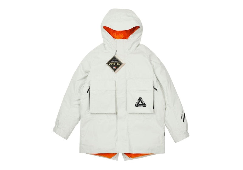 Palace Optical 2-In-1 Gore-Tex Parka Ice/Optical Orange