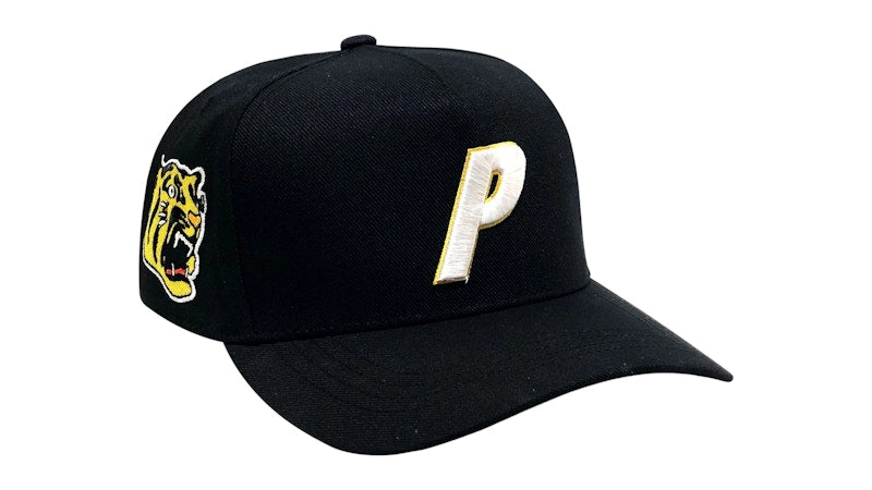 Palace Osaka Exclusive Hanshin Tigers 5 Panel Snapback Cap Black