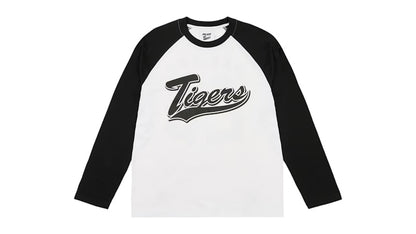 Palace Osaka Exclusive Hanshin Tigers Raglan L/S Tee Black/White