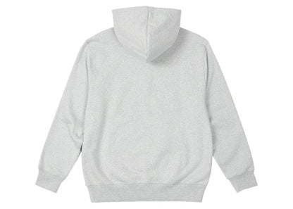 Palace Outline Arch Zip Hood Grey Marl