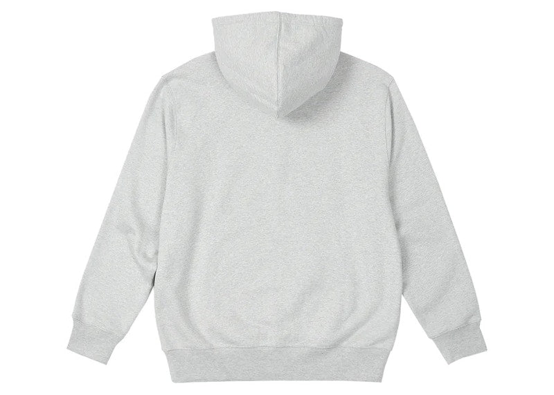 Palace Outline Arch Zip Hood Grey Marl