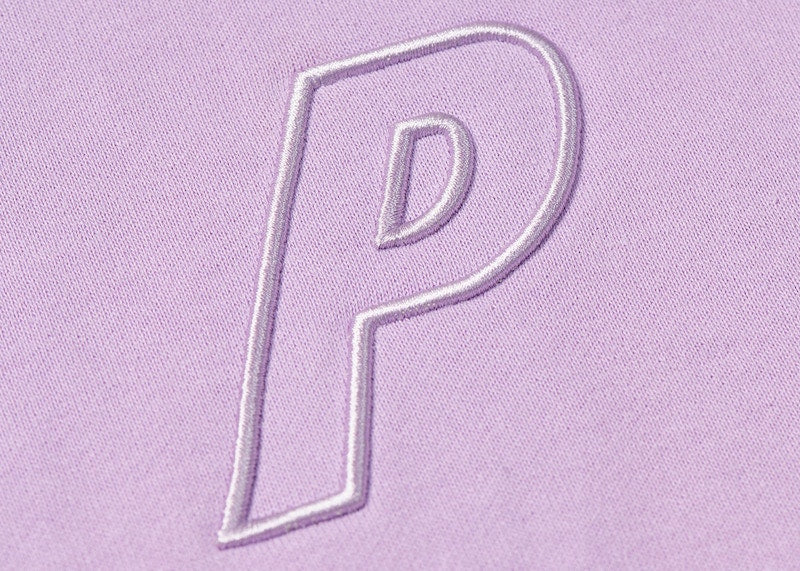 Palace Outline P-3 Crew Bloom Purple