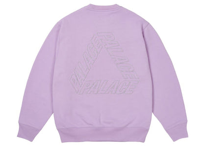 Palace Outline P-3 Crew Bloom Purple