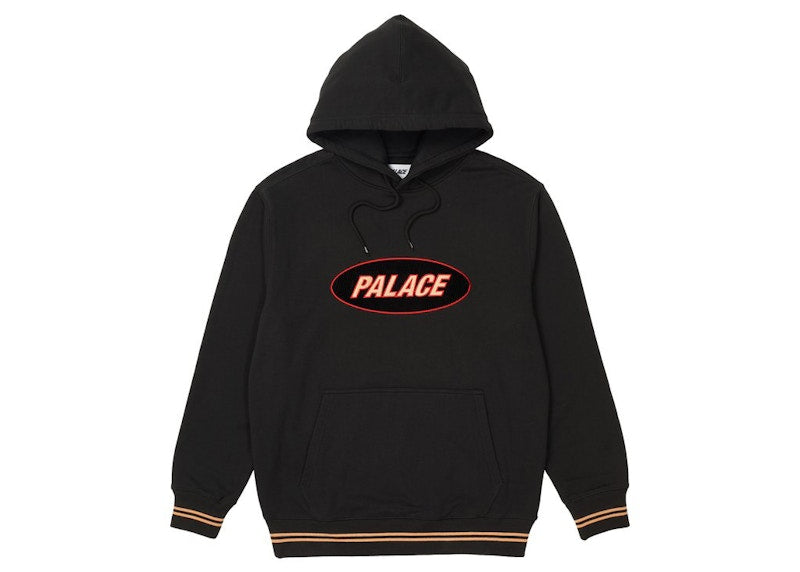 Palace Oval Hood Black