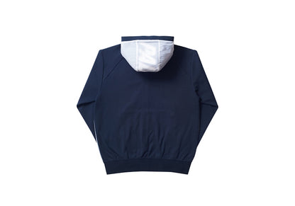 Palace Overlay Track Top Navy/White