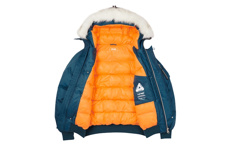 Palace P-2B Short Parka (FW20) Blue