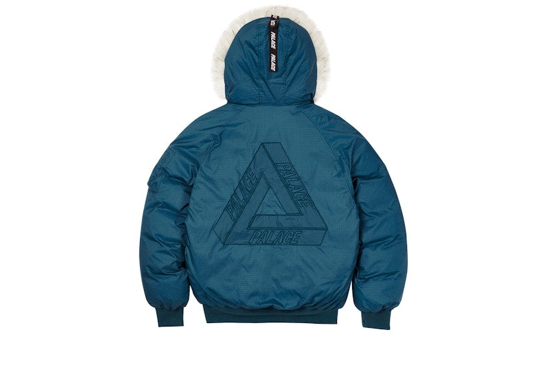 Palace P-2B Short Parka (FW20) Blue