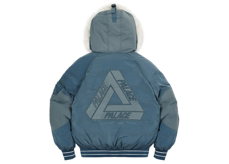 Palace P-2B Short Parka (FW21) Blue