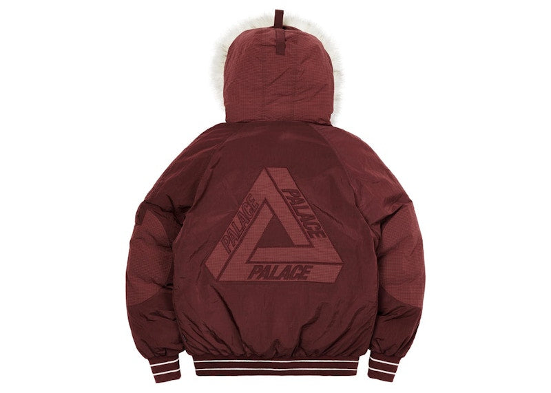 Palace P-2B Short Parka (FW21) Burgundy