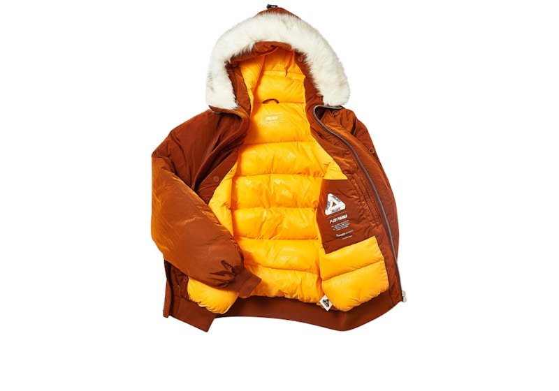 Palace P-2B Short Parka Rust