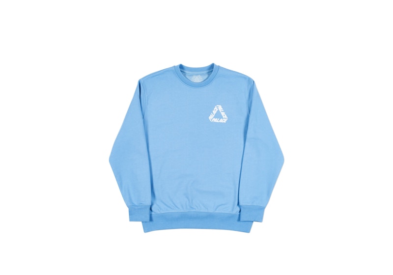 Palace P-3 Crew Cornflower Blue