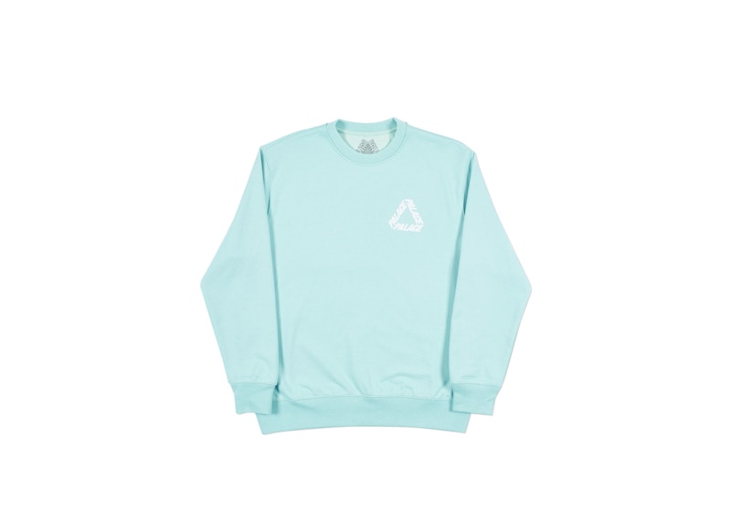 Palace P-3 Crew Duck Egg Blue