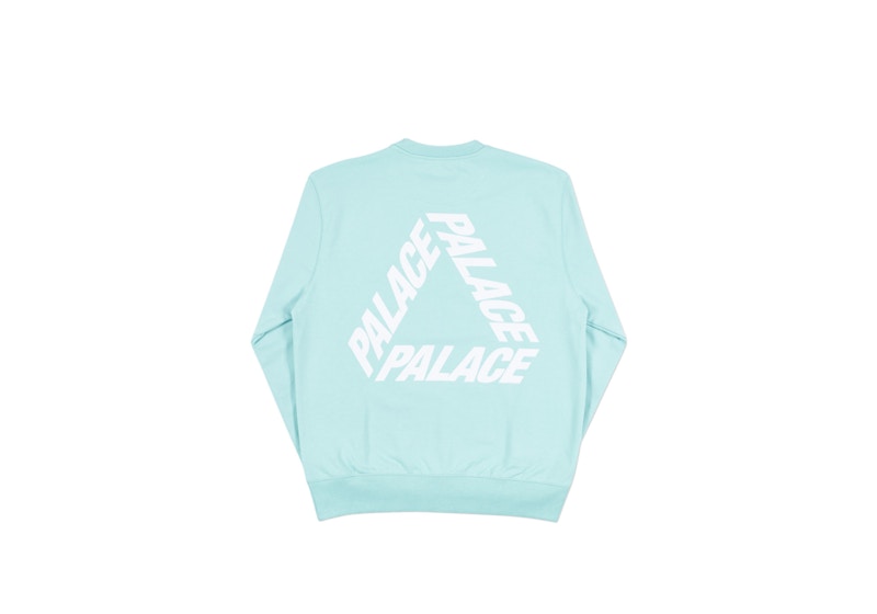 Palace P-3 Crew Duck Egg Blue