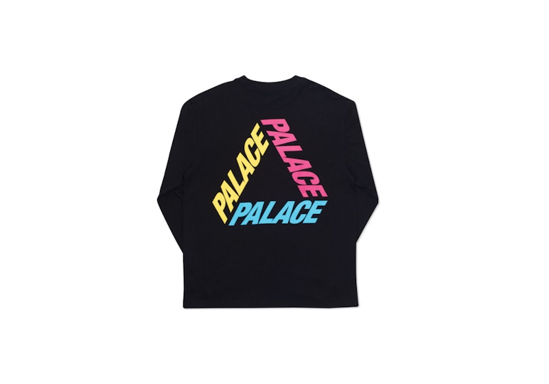 Palace P 3 L/S T-shirt Black/Multi
