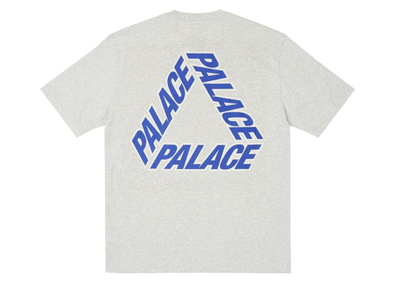 Palace P-3 Outline T-Shirt Grey Marl