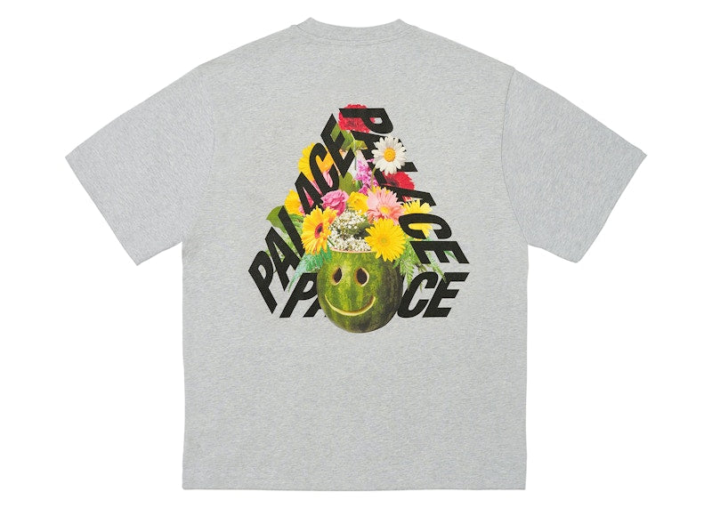 Palace P-3 Punch T-Shirt Grey Marl