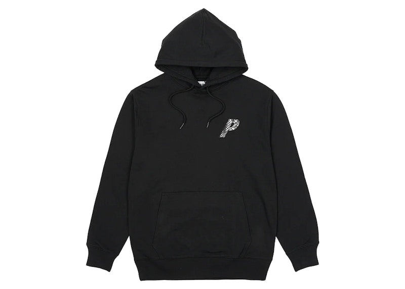 Palace P-3 Snake Applique Hood Black