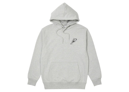 Palace P-3 Snake Applique Hood Grey Marl