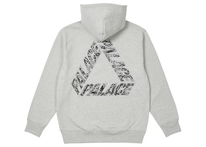 Palace P-3 Snake Applique Hood Grey Marl