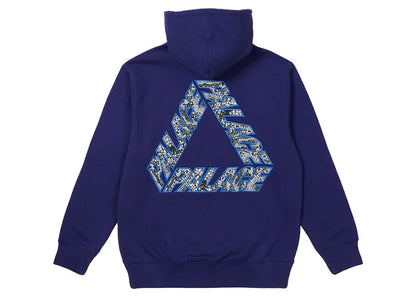Palace P-3 Snake Applique Hood Navy