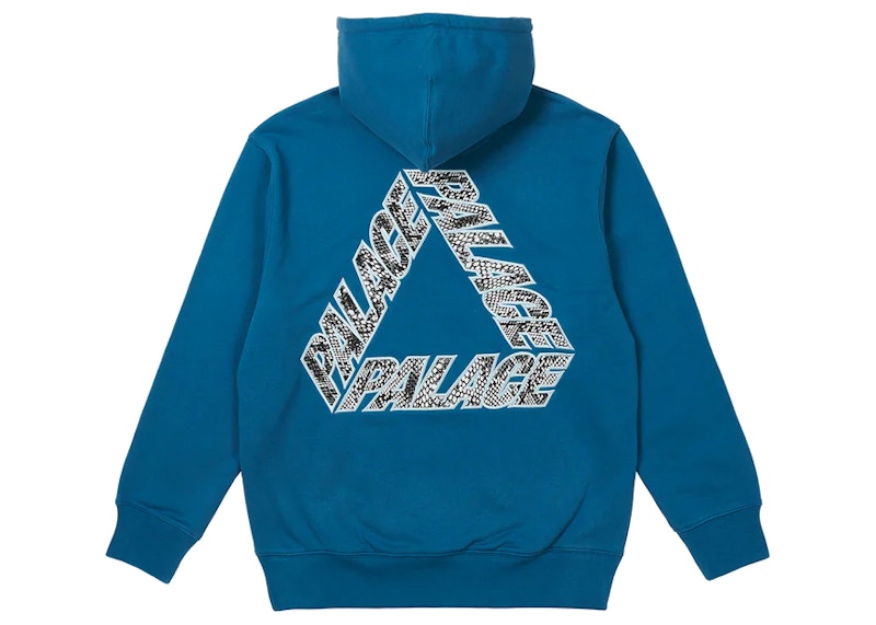 Palace P-3 Snake Applique Hood Teal