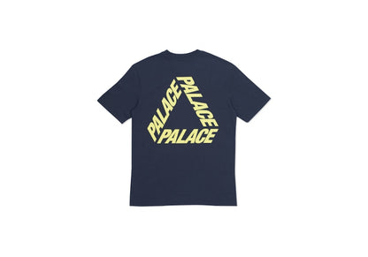 Palace P 3 T-shirt Navy/Yellow