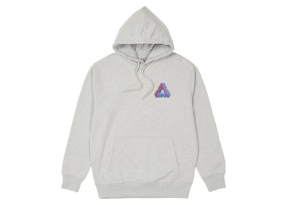 Palace P-3D Hood (FW21) Grey Marl