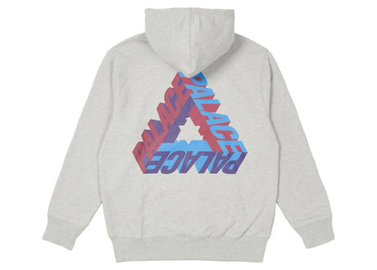 Palace P-3D Hood (FW21) Grey Marl
