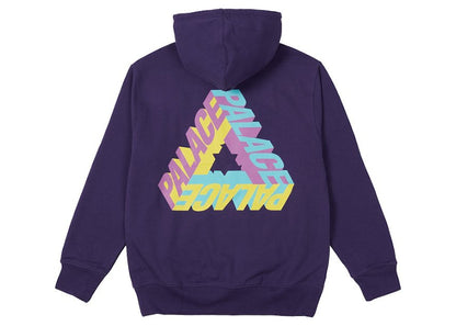 Palace P-3D Hood (FW21) Purple