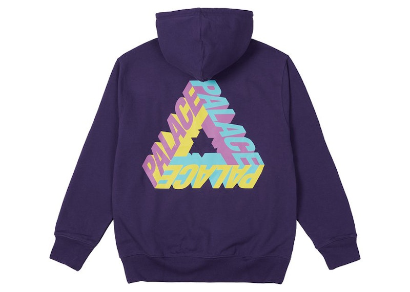 Palace P-3D Hood (FW21) Purple