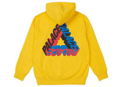 Palace P-3D Hood (FW21) Yellow