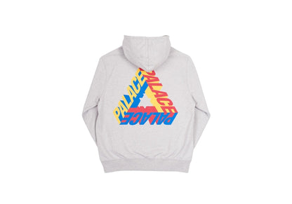 Palace P-3D Hood (Summer 2017) Grey Marl/Yellow/Blue/Red