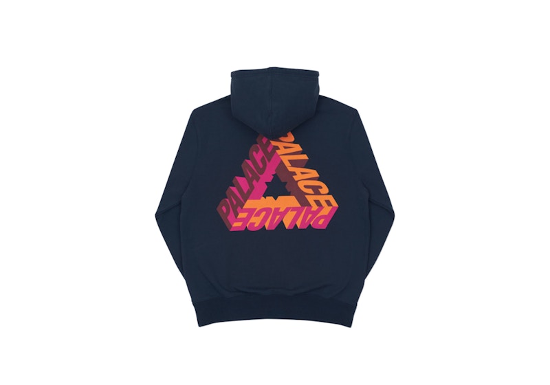 Palace P-3D Hood (Summer 2017) Navy/Pink/Orange