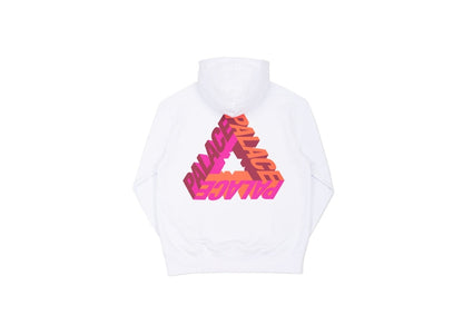 Palace P-3D Hood (Summer 2017) White/Pink/Orange