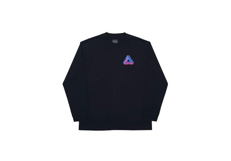 Palace P-3D Longsleeve Black