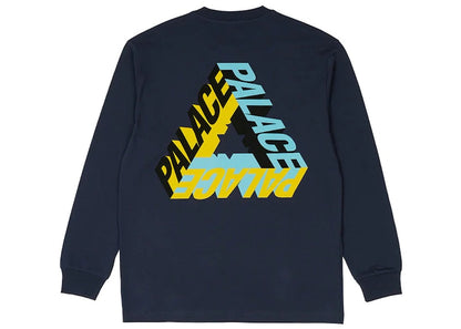 Palace P-3D Longsleeve (FW23) Navy