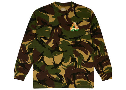 Palace P-3D Longsleeve (FW23) Woodland Camo