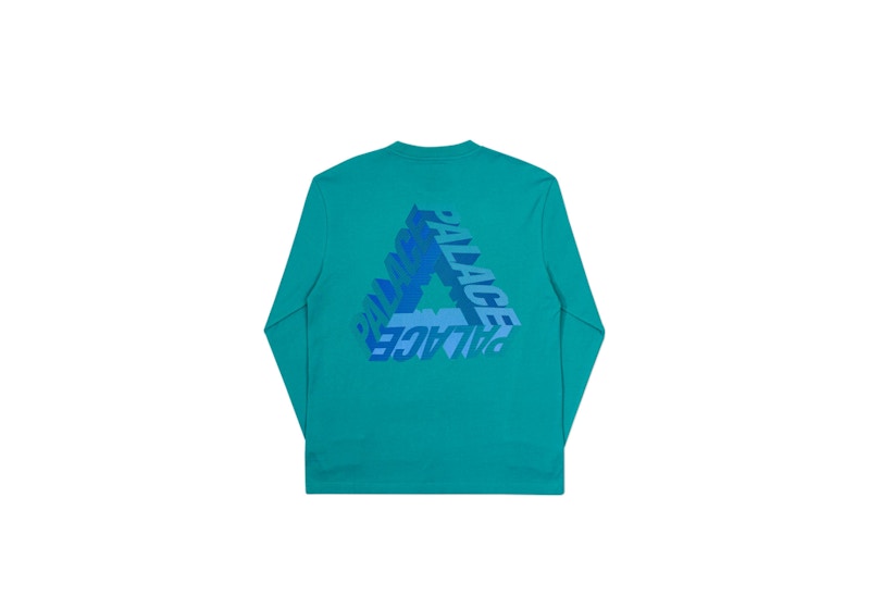 Palace P-3D Longsleeve Sea Green