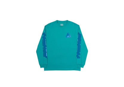 Palace P-3D Longsleeve Sea Green