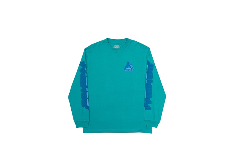 Palace P-3D Longsleeve Sea Green