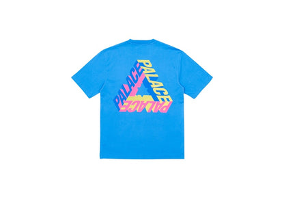 Palace P-3D T-Shirt (Summer 2017) Blue/Pink/Yellow