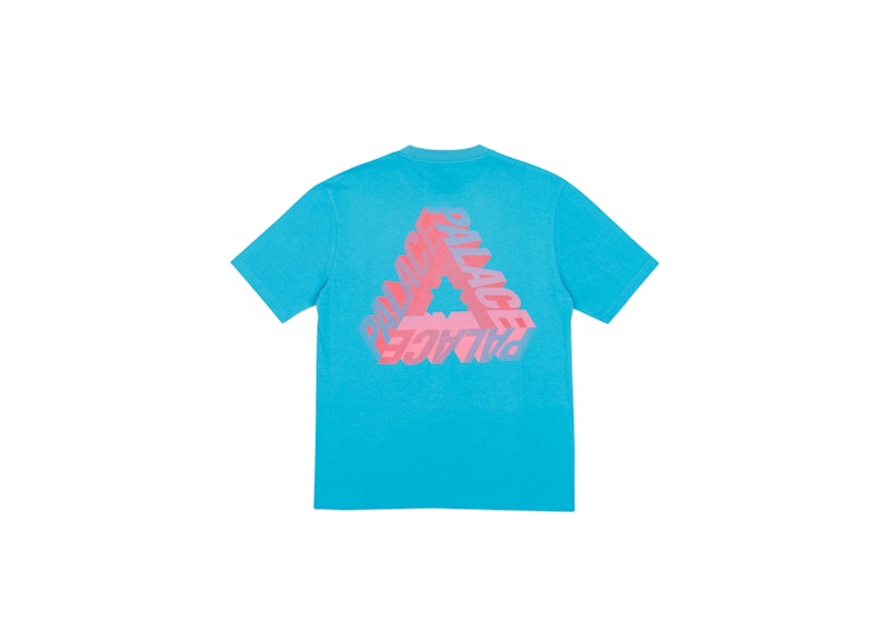 Palace P-3D T-Shirt (Ultimo 2017) Teal Blue
