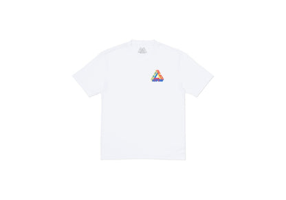 Palace P-3D T-Shirt (Summer 2017) White/Yellow/Red/Blue