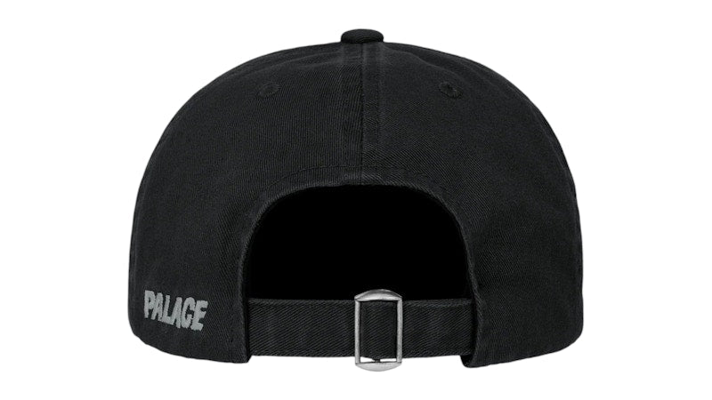 Palace P 6-Panel Hat (FW25) Black