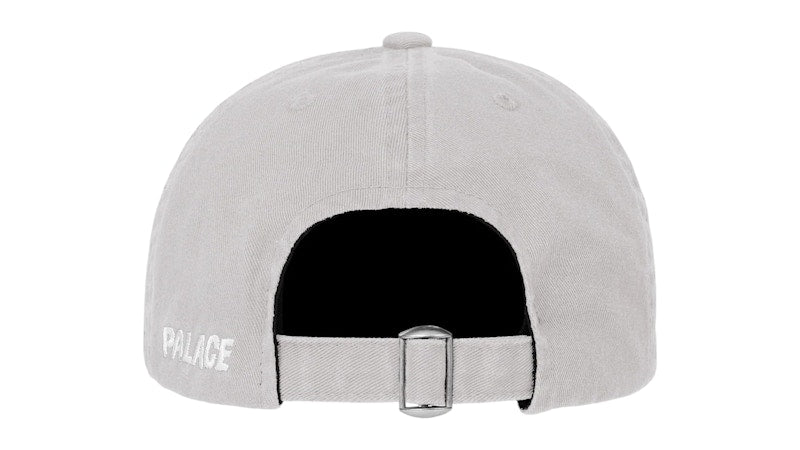 Palace P 6-Panel Hat (FW25) Concrete Grey