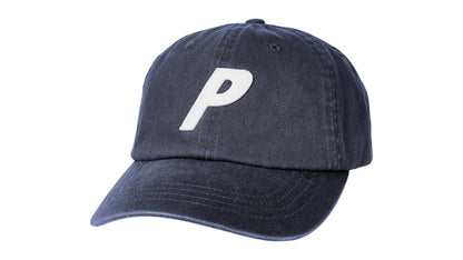 Palace P 6-Panel Hat (FW25) Navy