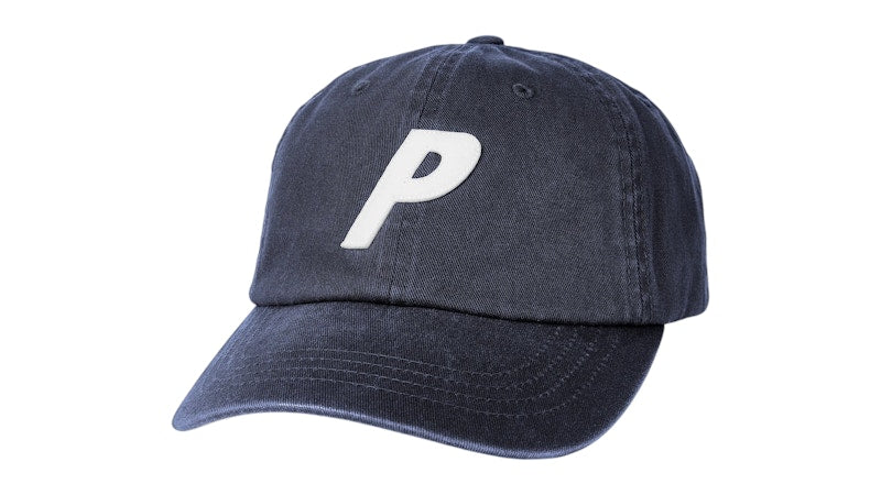 Palace P 6-Panel Hat (FW25) Navy