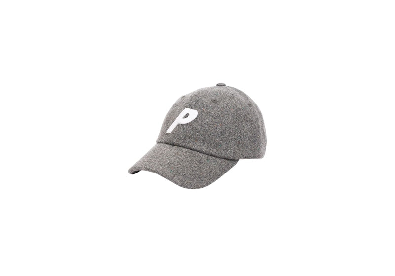 Palace P 6-Panel Melton Wool Grey