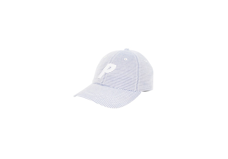 Palace P 6-Panel Thin Stripe Navy/White